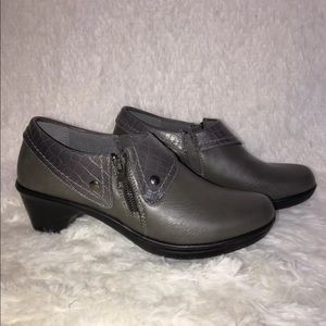 Easy Street Women's Darcy Boot, Gray, Size 9.5 W